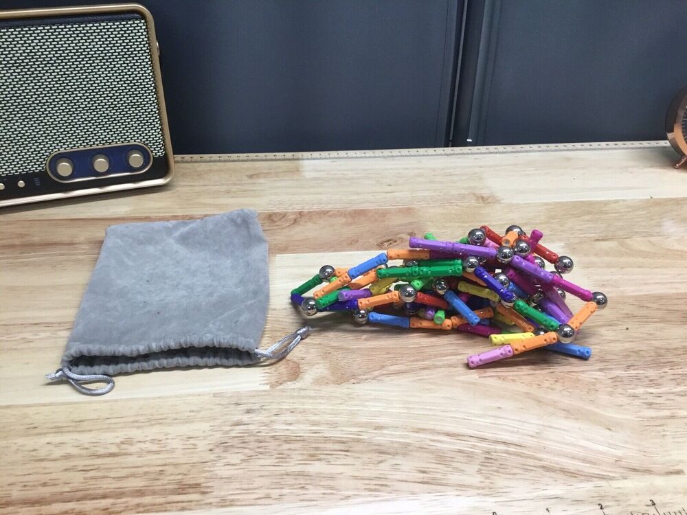 Magnetic Balls and Rods , Toy, Builder, Stem Learning